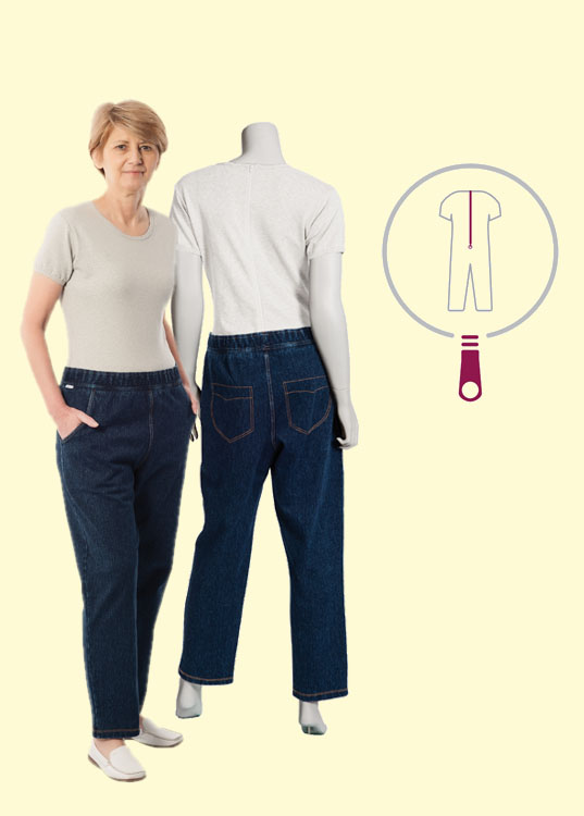 CareActive Pflegeoverall 4510 Jeans