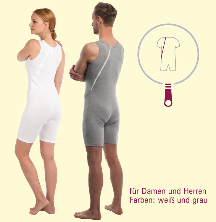 Pflegebody 4696 ohne Arm weiß