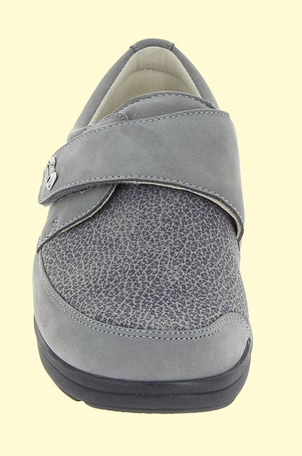 Varomed TALLINN Kletthalbschuh grau