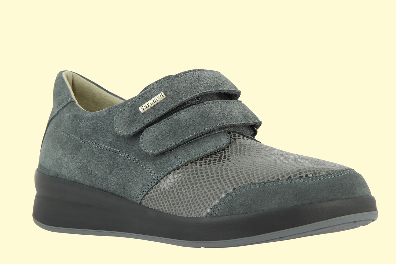 Varomed Maastricht Klettschuh grau