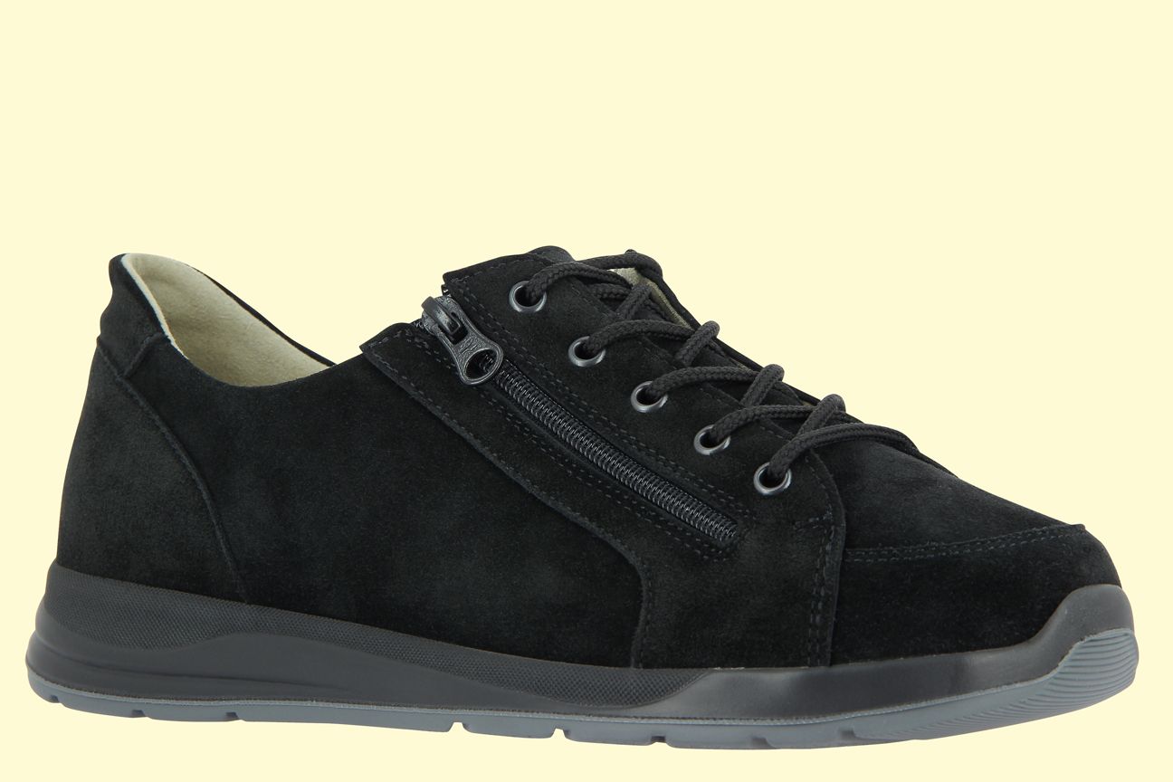 Varomed DORTMUND Schnürschuh schwarz Weite H