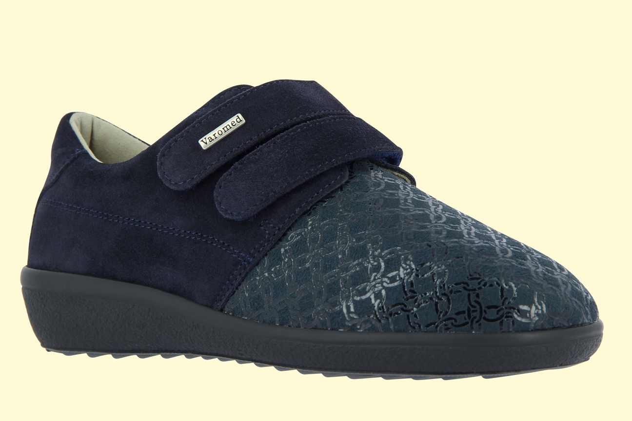 Varomed LILLE Kletthalbschuh marine