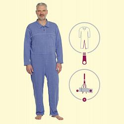 CareFunction Pflegeoverall Polo 4681 kornblume