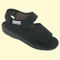 Varomed LUGANO Sandale schwarz Weite L