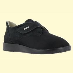 Varomed TENERIFFA Damen Slipper Klettverschluss schwarz