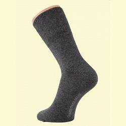 3 Paar Diabetikersocken für Damen grau hoher Baumwollanteil