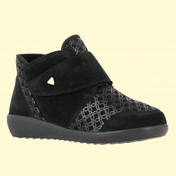 Varomed GRENADA Stretch-Stiefelette schwarz