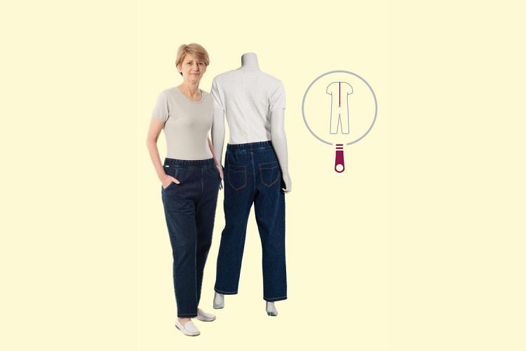 CareActive Pflegeoverall 4510 Jeans