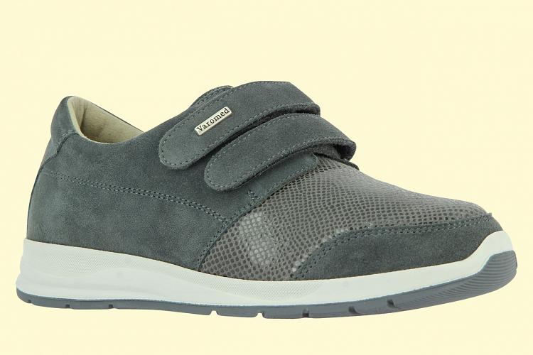 Varomed DRESDEN Klettschuh grau Weite H