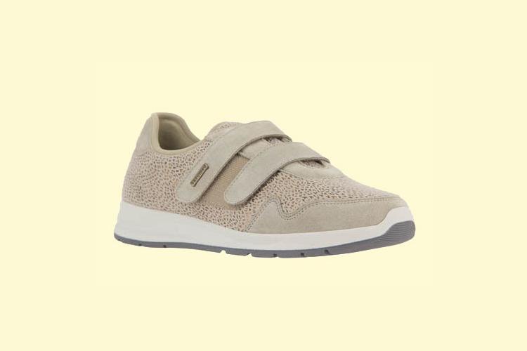 Varomed TRENTON Kletthalbschuh kiesel