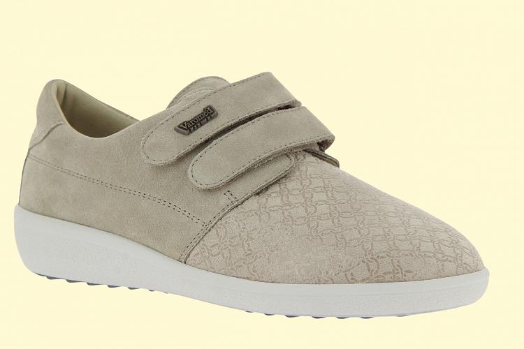 Varomed LILLE Kletthalbschuh beige